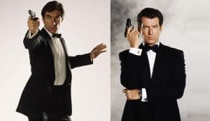 Timothy Dalton v Pierc Brosnan