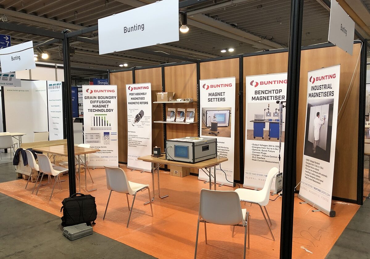 Vunting stand at Coiltech Italia